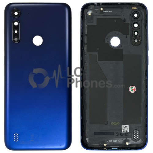 Motorola Moto G8 Power Lite XT2055-1 XT2055-2 XT2055-4 - Back Housing Cover Royal Blue