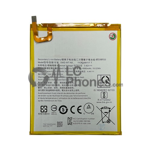 Samsung Galaxy Tab A 8.0 2019 T290 - Battery SWD-NT-N8 5100mAh 19.48Wh