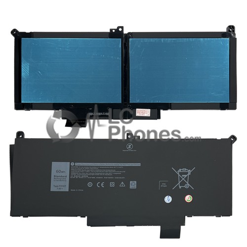 Dell Latitude - Battery F3YGT 4-Cell 7890mAh 60W