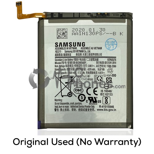 Samsung Galaxy S20+ G985 / S20+ 5G G986 - (Original Used) Battery EB-BG985ABY 4500mAh 17.37Wh (No Warranty)