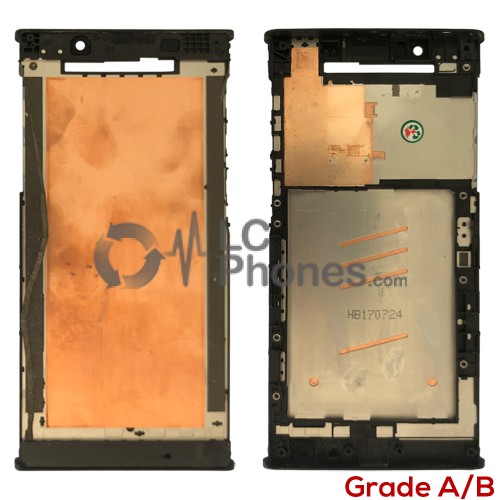 Sony Xperia L1 G3311 / G3312 - LCD Frame Black Used Grade A/B