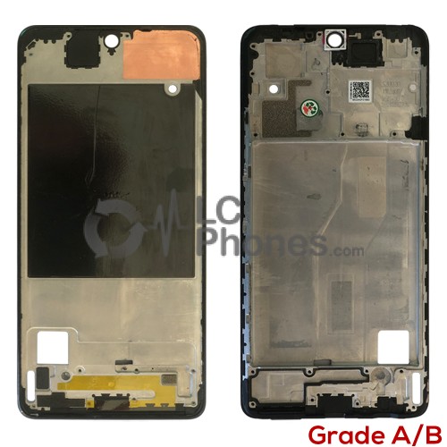 Xiaomi Redmi Note 10 Pro - LCD Frame Black Grade A/B