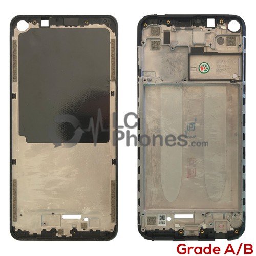 Xiaomi Redmi Note 9 -  LCD Frame Black Grade A/B