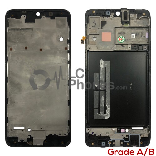 Samsung Galaxy A10 A105 - LCD Frame Black Grade A/B