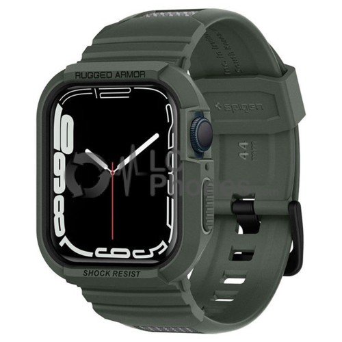 Apple Watch 4 / 5 / 6 / SE 44mm - Spigen Armor Case Military Green