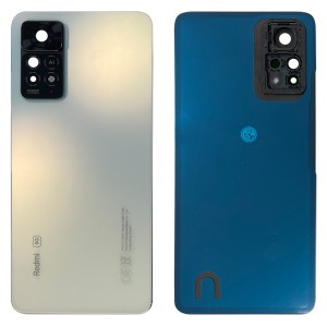 Xiaomi Redmi Note 11 Pro - Battery Cover with Camera Lens and Adhesive Polar White