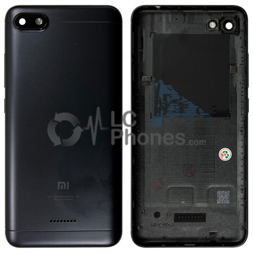 Xiaomi Redmi 6A - Back Housing  Black