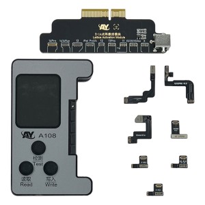 AY - A108 BOX Multi-function Repair Programmer with Face ID Lattice Repair Module & Dot Matrix Restoration Flex Cable Kit ( iPhone X-12 Pro Max)