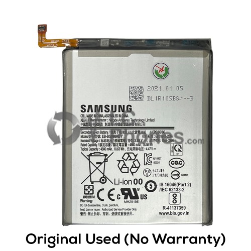 Samsung Galaxy S21+ 5G G996 - (Original Used) Battery EB-BG996ABY 4800mAh 18.63Wh (No Warranty)