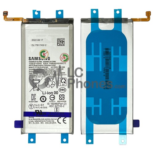 Samsung Galaxy Z Fold4 F936 - Sub Battery EB-BF937ABY 2270mAh 9.07Wh < Service Pack >