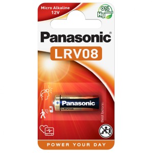 Panasonic - Micro Alcaline Battery LRV08 12V (28x10mm)
