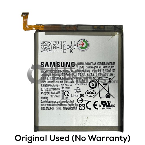 Samsung Galaxy Note 10 N970 - (Original Used) Battery EB-BN970ABU 3500mAh 13.48Wh (No Warranty)