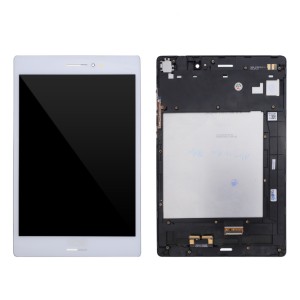 Asus ZenPad s 8.0 Z580 Z580CA P01MA - Full Front LCD Digitizer with Frame White Version 23mm