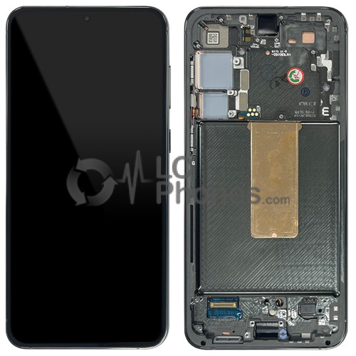 Samsung Galaxy S23+ S916 - Full Front LCD Digitizer with Frame Green < Service Pack >