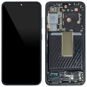 Samsung Galaxy S23 5G S911 - Full Front LCD Digitizer with Frame Black 