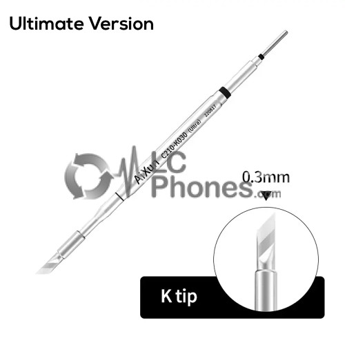 AiXun - Soldering tip for T210-A / T210-NA C210-K030 (Ultimate Version) compatible with JBC