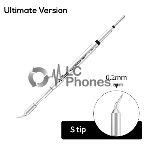 AiXun - Soldering tip for T210-A / T210-NA C210-S020 (Ultimate Version) compatible with JBC