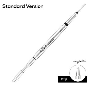 AiXun - Soldering tip for T210-A / T210-NA C210-027 (Standard Version) compatible with JBC