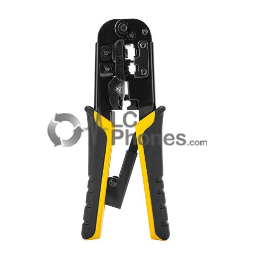 Deli Tools EDL4971 - Ethernet Crimper 4/6/8P RJ45/RJ14/RJ12/RJ9