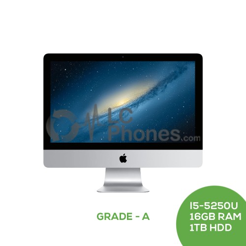 Apple iMac A1418 21.5 inch Late 2015 - Core i5-5250U CPU 1.60GHz 16GB 1TB HDD / Grade A