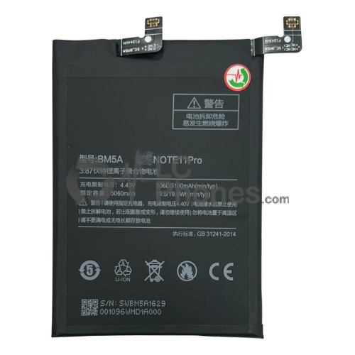 Xiaomi Redmi Note 11 Pro - Battery BM5A 5160mAh 19.9Wh