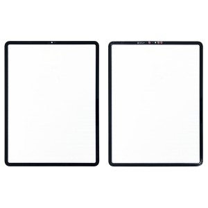 iPad Pro 12.9 3rd GEN (2018) A2014 A1895 A1876 / Pro 12.9 4th Gen (2020) A2229 A2069 A2232 A2233 - Front Glass Black
