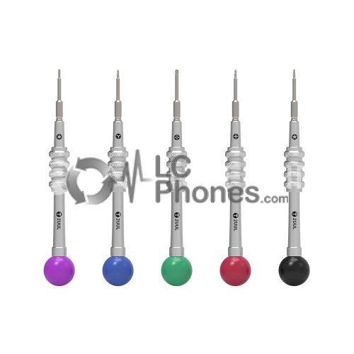 2UUL - Scroo Lollipop Screwdriver 5pcs/set