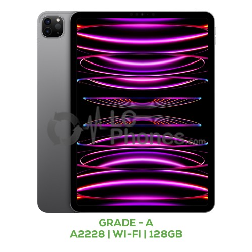 iPad Pro 11 2nd Gen (2020) A2228 Wi-Fi 128GB Grade A