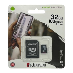 Kingston SDCS2 - Canvas Select Plus Micro SD Card 32 GB