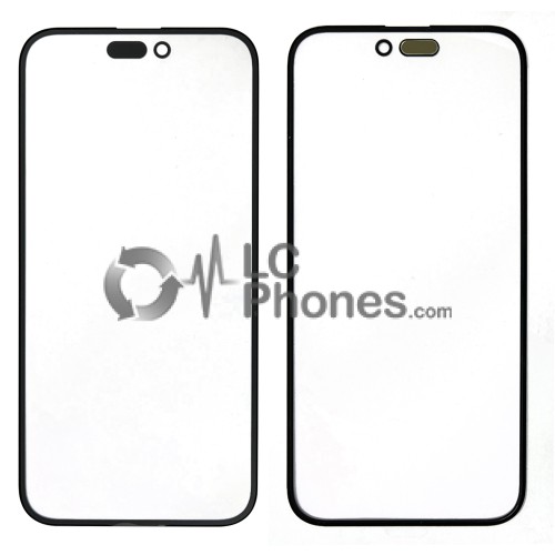 iPhone 14 Pro Max - Front Glass with OCA Black