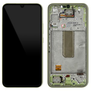 Samsung Galaxy A34 5G A346 - Full Front LCD Digitizer with Frame Green 