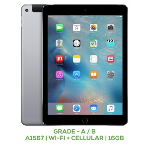 iPad Air 2 A1567 Wi-Fi + Cellular 16GB Grade A / B