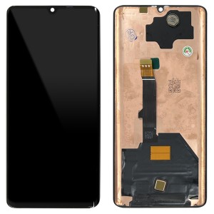 Huawei P30 Pro - Full Front LCD Digitizer Black with Earspeaker without Frame 