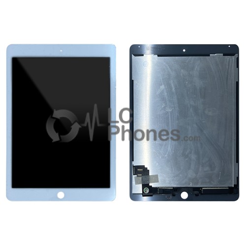 iPad Air 2 A1566 A1567 - Full Front LCD Digitizer White (Original Remaded)