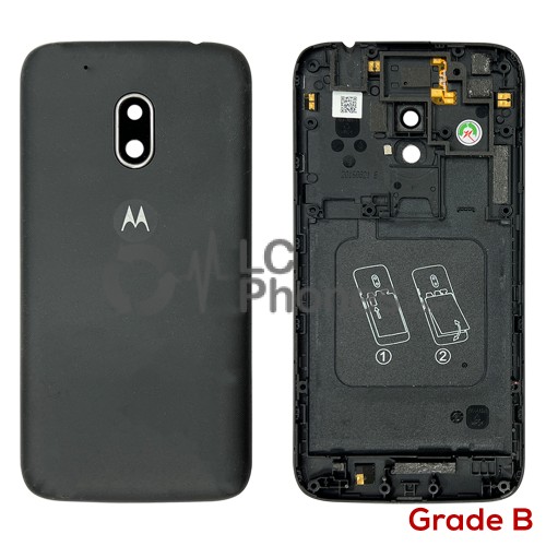 Motorola Moto G4 Play XT1601 XT1607 XT1609 - Battery Cover Black (Original Used Grade B)