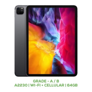 iPad Pro 11 2nd Gen (2020) A2230 Wi-Fi + Cellular 64GB Grade A / B