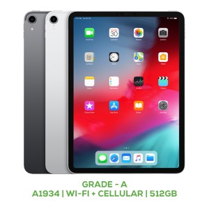 iPad Pro 11 (2018) A1934 Wi-Fi + Cellular 512GB Grade A