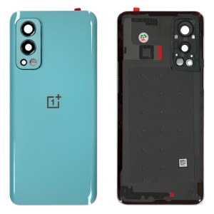 OnePlus Nord 2 5G DN2101 - Battery Cover with Camera Lens and Adhesive Blue Haze