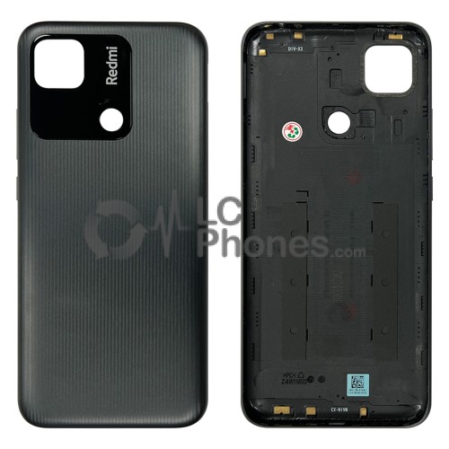 Xiaomi Redmi 10A 220233L2C - Back Housing Cover Charcoal Black