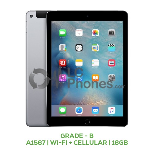 iPad Air 2 A1567 Wi-Fi + Cellular 16GB Grade B