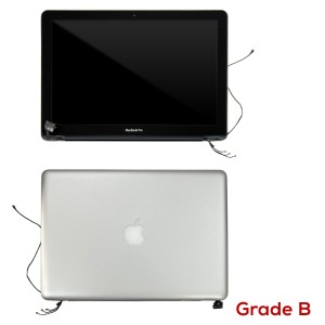 Macbook Pro 13 A1278 2011 2012 - Full Front LCD with Housing Silver  Grade B