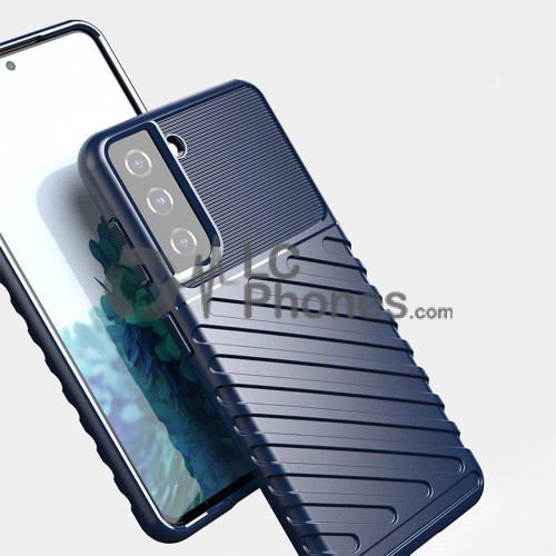 Samsung Galaxy S23 5G S911 - Thunder Flexible Armored Case Blue