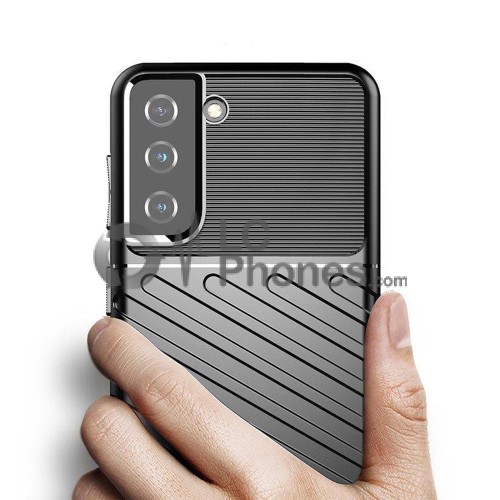 Samsung Galaxy S23 5G S911 - Thunder Flexible Armored Case Black