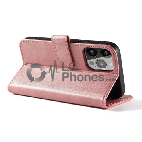 Samsung Galaxy S23 5G S911 - Magnet Elegant Flip Cover Case Pink