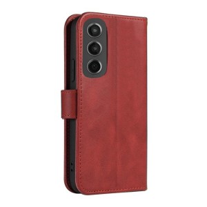 Samsung Galaxy S23+ 5G S916 - Magnet Elegant Flip Cover Case Red