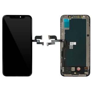 iPhone XS - LCD Soft OLED Digitizer Black EK Pro