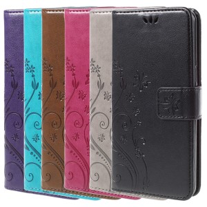 Samsung Grand Prime G530 - Butterfly Wallet Leather Case