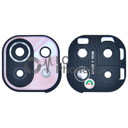 Xiaomi Mi 11 Lite M2101K9AG, M2101K9AI - Complete Camera Lens Peach Pink