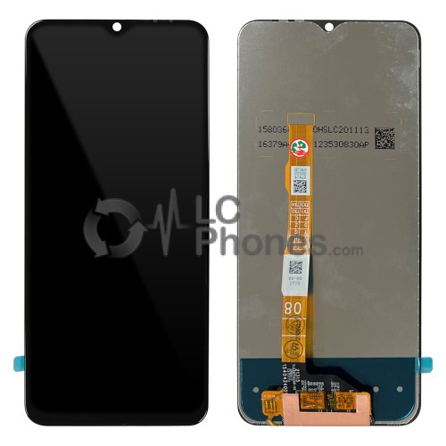 Vivo Y33s 5G - Full Front LCD Digitizer Black