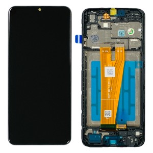Samsung Galaxy A04 A045 - Full Front LCD Digitizer with Frame Black 